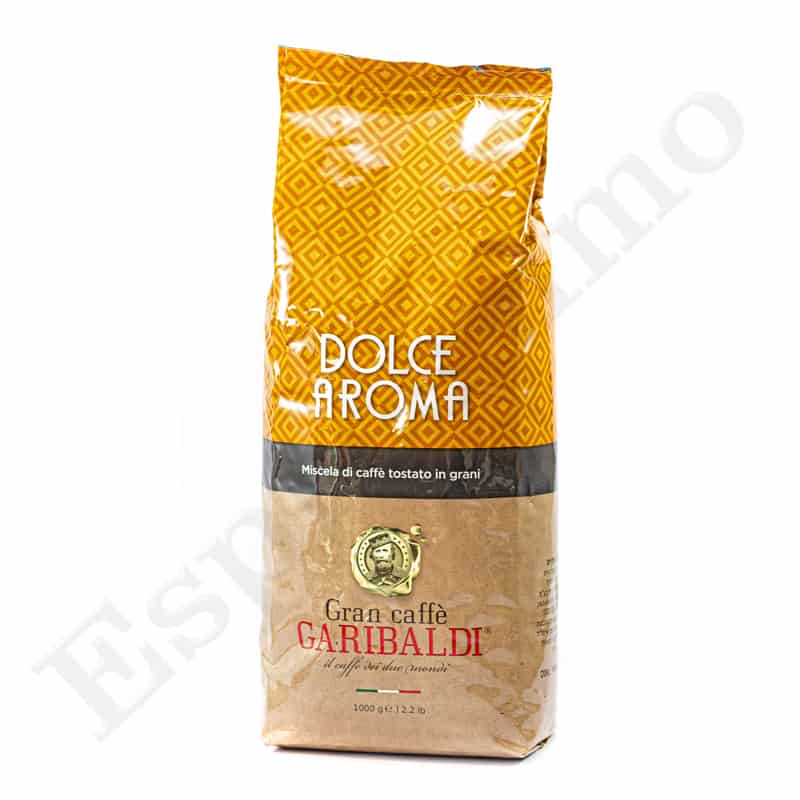 1 ק"ג פולי קפה Garibaldi Dolce Aroma
