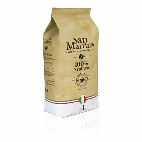1 ק"ג פולי קפה SAN MARTINO – ערביקה 100%