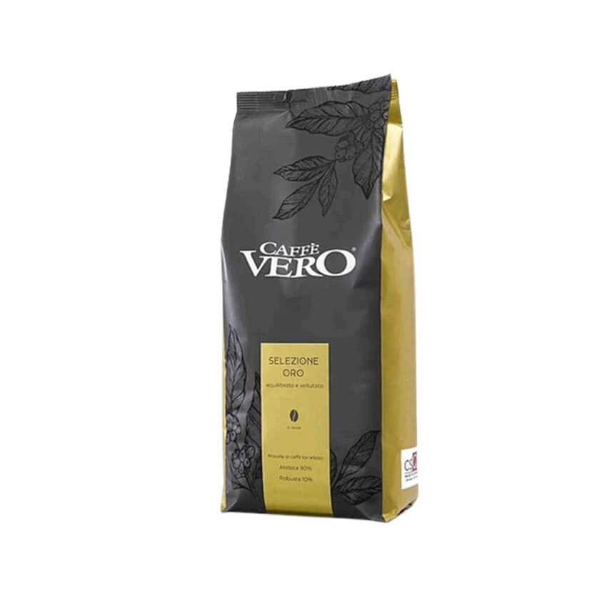1 ק"ג פולי קפה Caffe Vero GOLD