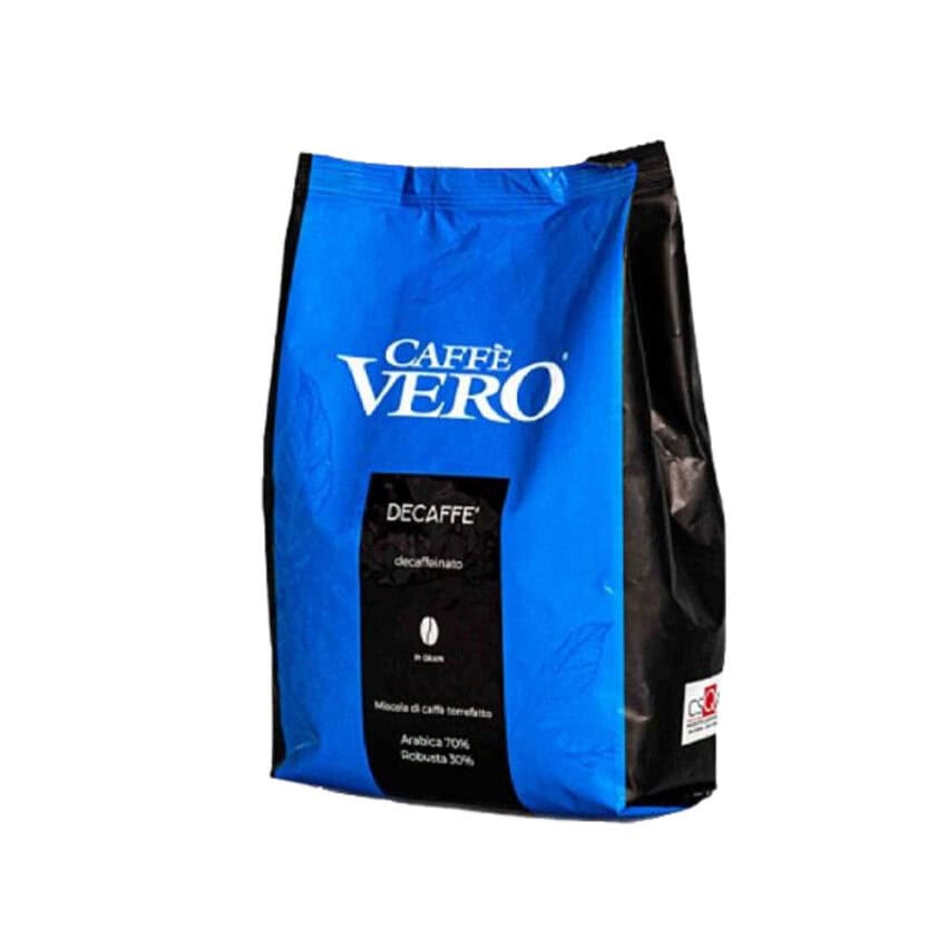 פולי קפה נטול קפאין 500 גרם Caffe Vero Decaff