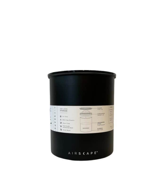 קופסת אחסון 1000g שחור-AirScape