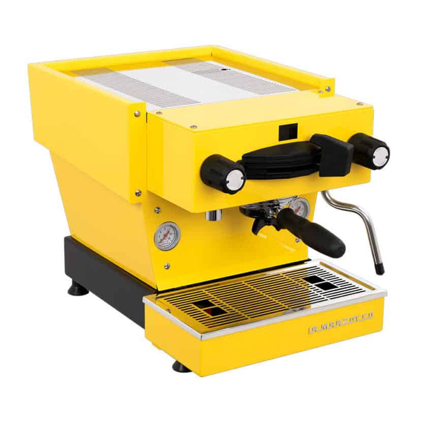 מכונת קפה לה מרזוקו מיני צבע צהוב La Marzocco Linea Mini R