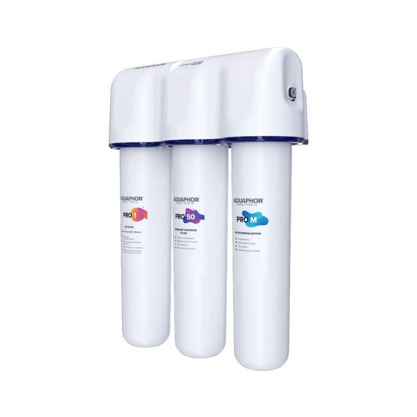 מערכת אוסמוזה הפוכה עם מיכל 5 ליטר Aquaphor OSMO PRO 50