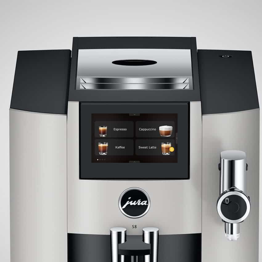 מכונת קפה אוטומטית יורה JURA S8 דור 2
