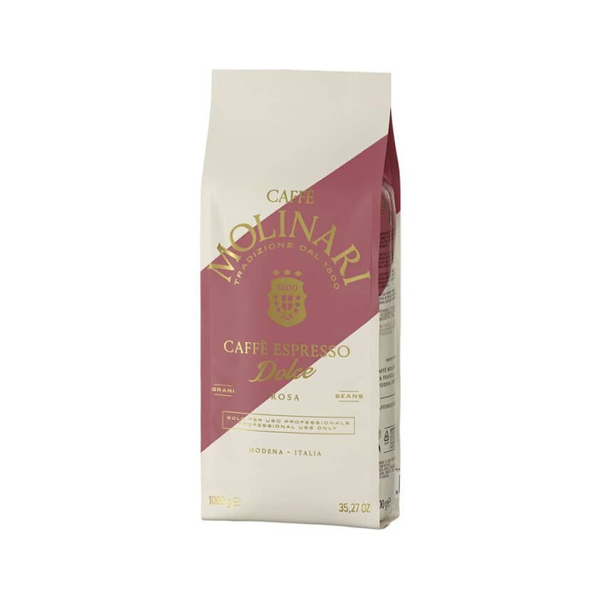 1 ק”ג פולי קפה דולצ’ה Molinari Dolce Rosa