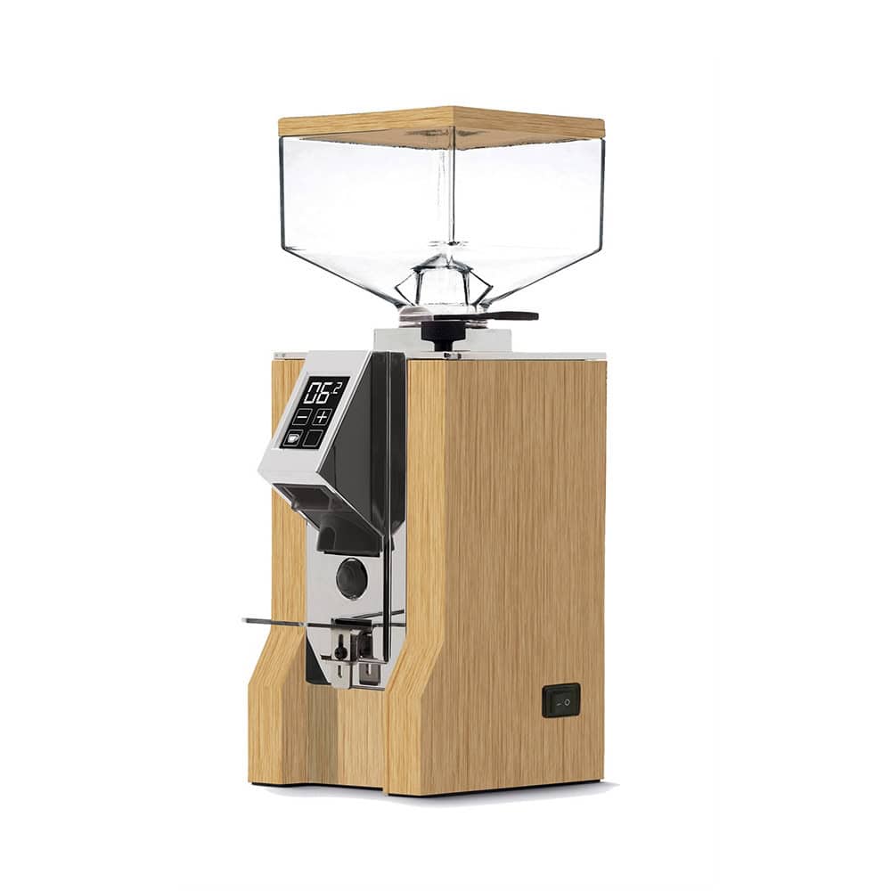 מטחנת קפה מקצועית אוריקה Eureka Mignon Design ציפוי עץ אלון