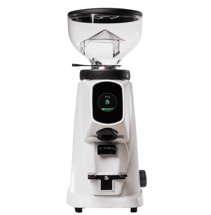 מכונת קפה LA MARZOCCO LINEA MINI לבנה + מטחנת קפה Fiorenzato AllGround Sense לבנה +מערכת אוסמוזה הפוכה Aquaphor Morion RO 101S