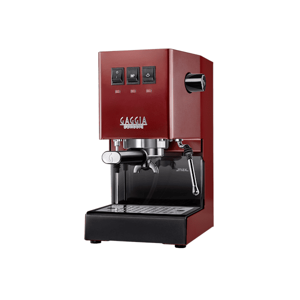 מכונת קפה ידנית GAGGIA CLASSIC E24 צבע אדום