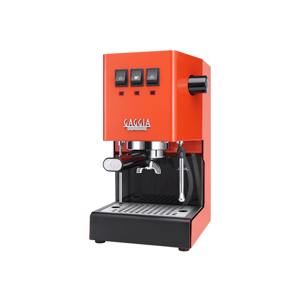מכונת קפה ידנית GAGGIA CLASSIC E24 צבע כתום