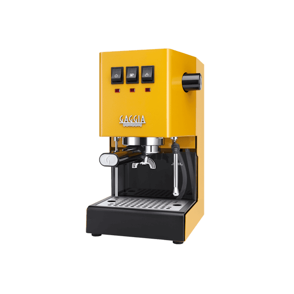 מכונת קפה ידנית GAGGIA CLASSIC E24 צבע צהוב