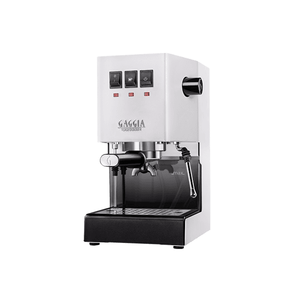 מכונת קפה ידנית GAGGIA CLASSIC E24 צבע לבן